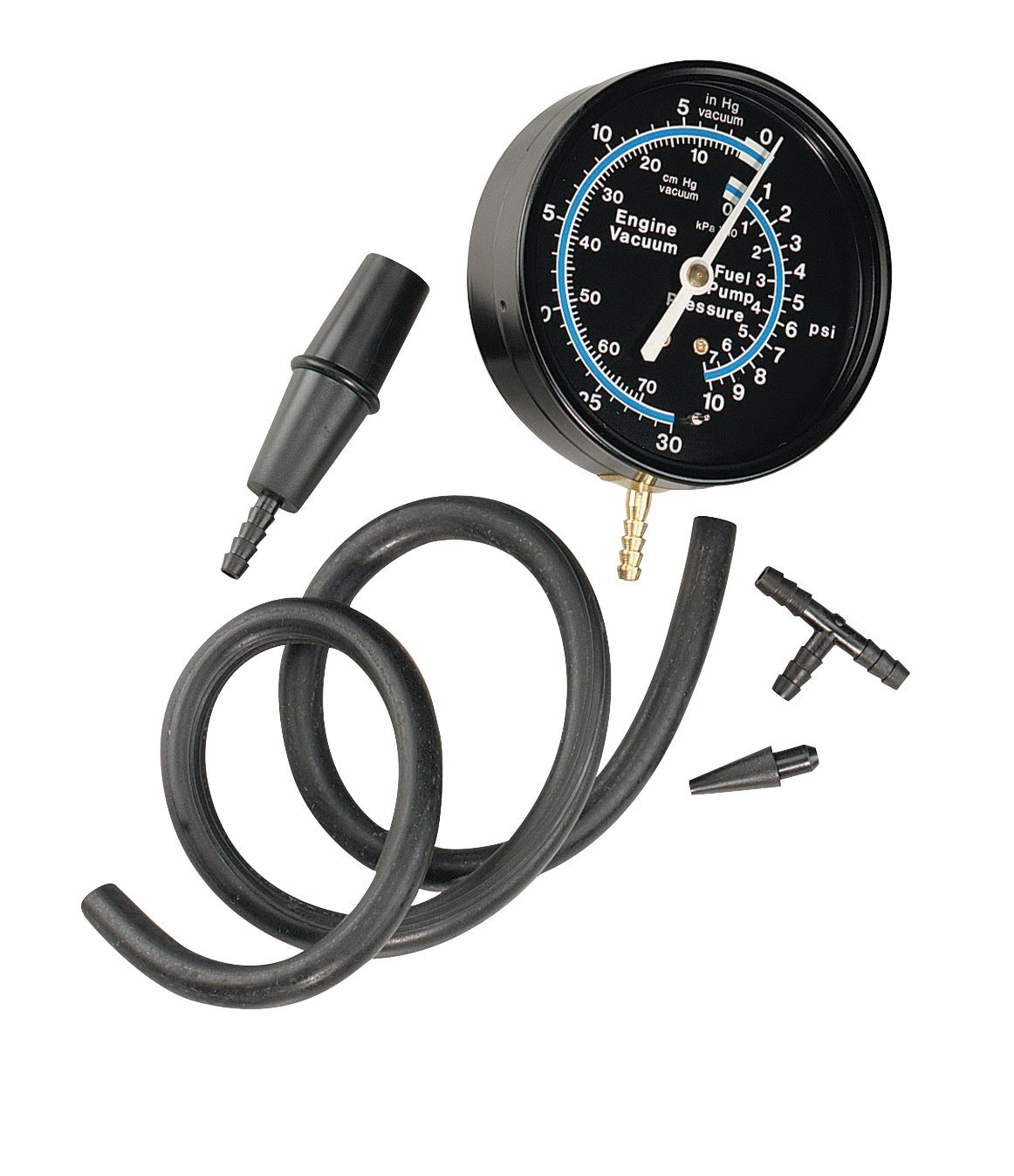 Actron CP7803 Professional Vacuum and Fuel Pressure Tester Kit - Automotive Diagnostic Tool for Engine Performance Testing | Perfect for Mechanics & DIY Car Maintenance