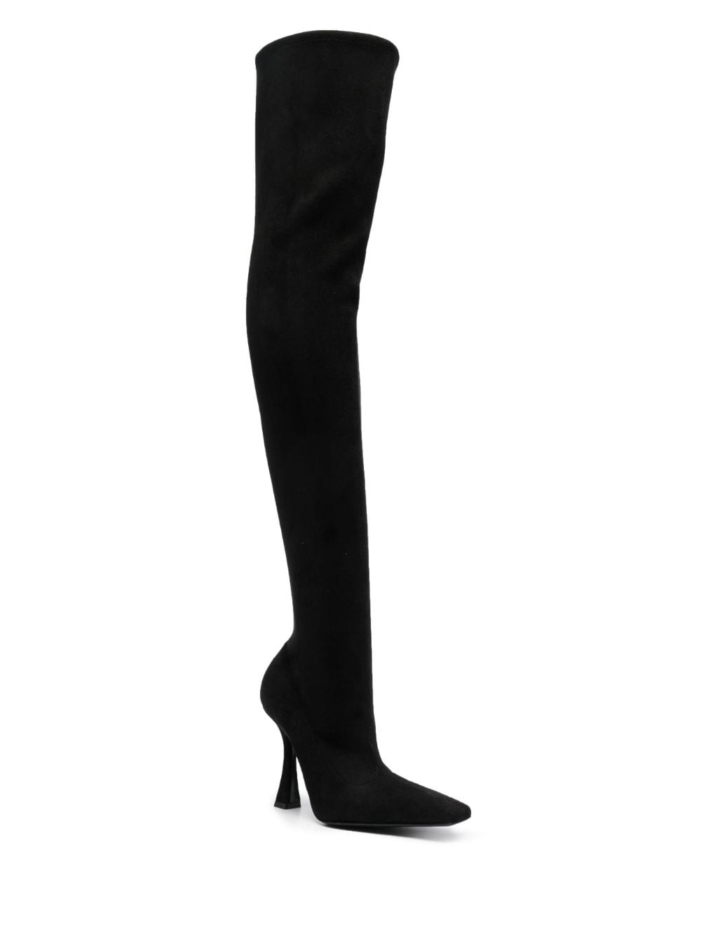 Casadei Black Leather Ankle Boots for Women - Stylish & Comfortable Footwear for Office, Party & Night Out