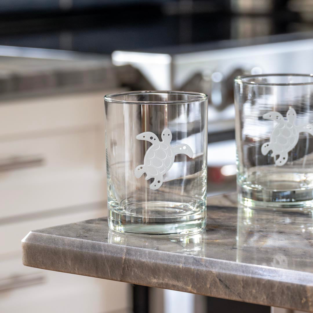 Premium 13oz Double Old Fashioned Whiskey Glasses Set of 2 - Heavy Base Cocktail Glasses for Bourbon, Scotch & Whiskey - Perfect for Home Bar, Gifts & Entertaining