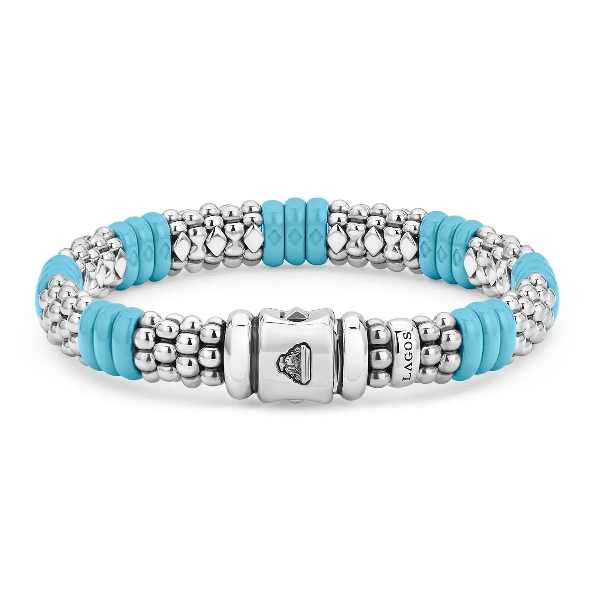 Elegant 9mm Ceramic Caviar Beaded Bracelet for Women - Perfect for Parties, Weddings & Everyday Wear
