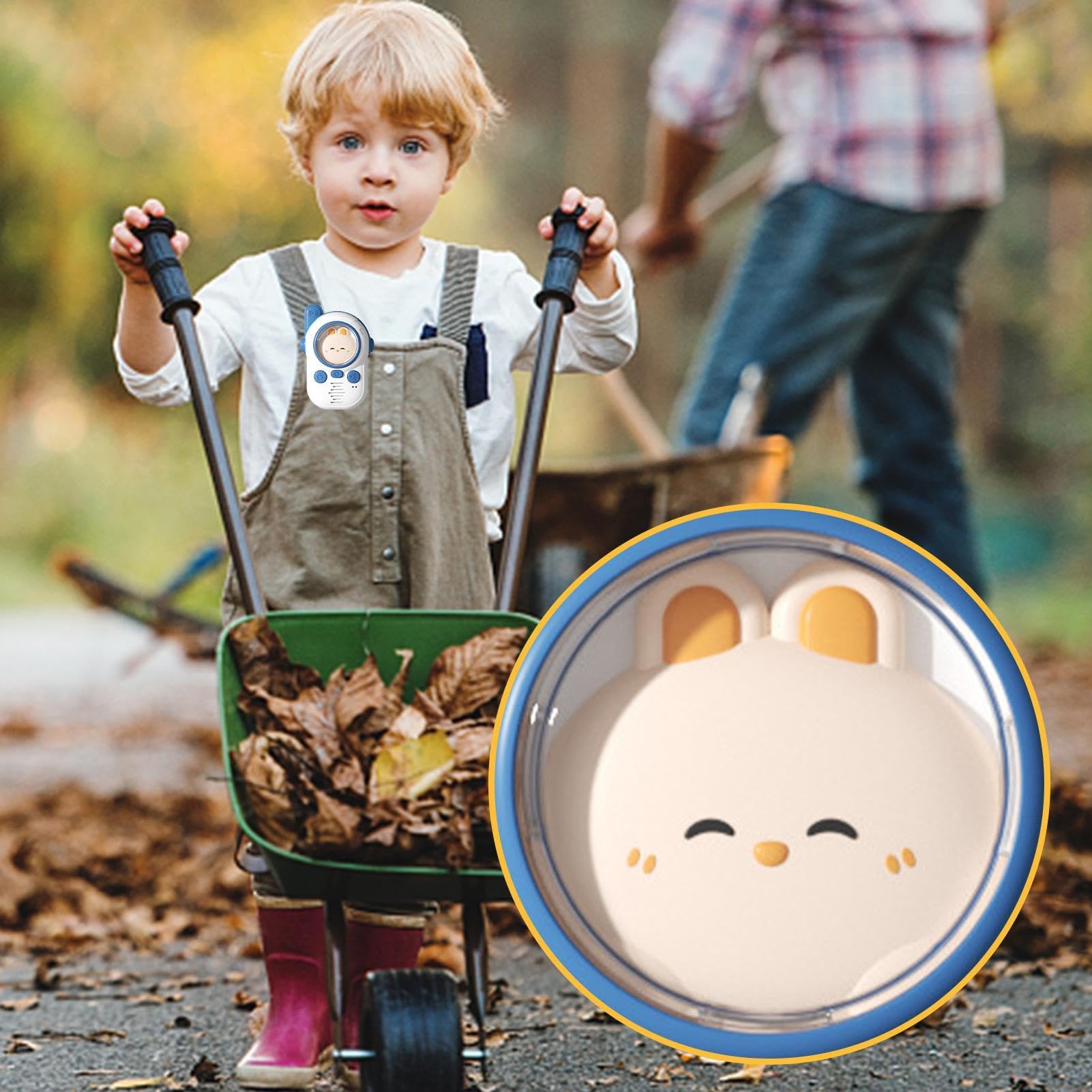 Kids Walkie Talkies Toy - 2 Pack Children's Walkie Talkie Set with Clear Sound & LED Light | Perfect for Indoor & Outdoor Play, Camping Adventures, Backyard Games, and Family Fun Activities