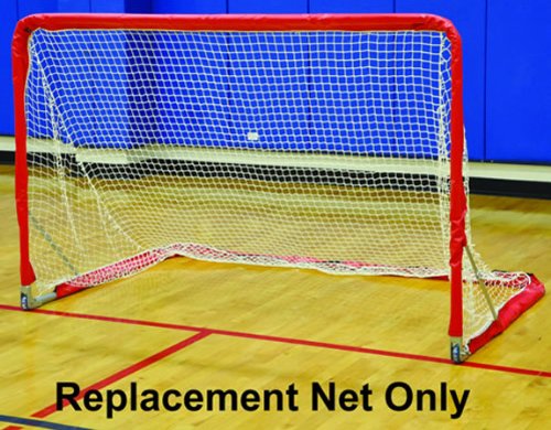 Jaypro Sports Folding Multi-Purpose Goal Net - Portable Soccer & Hockey Training Equipment for Backyard, Park & Field Practice - Perfect for Kids & Adults