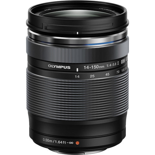 Olympus M.Zuiko Digital ED 14-150mm f/4-5.6 II Weatherproof Zoom Lens for Micro Four Thirds Cameras - Perfect for Travel, Wildlife & Outdoor Photography