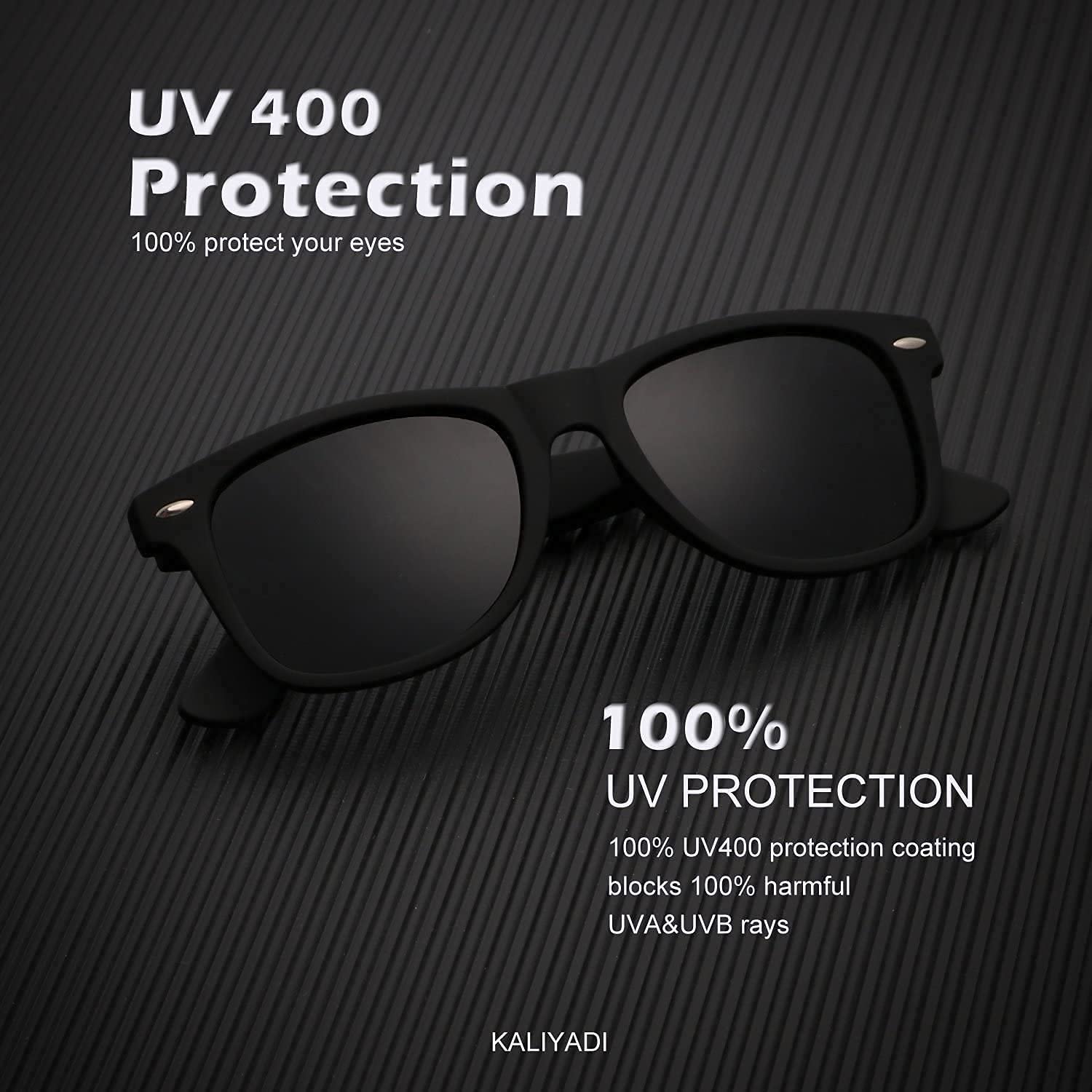 Polarized Sunglasses for Men & Women - UV Protection Unisex Driving Shades - Perfect for Outdoor Sports, Beach, and Daily Wear