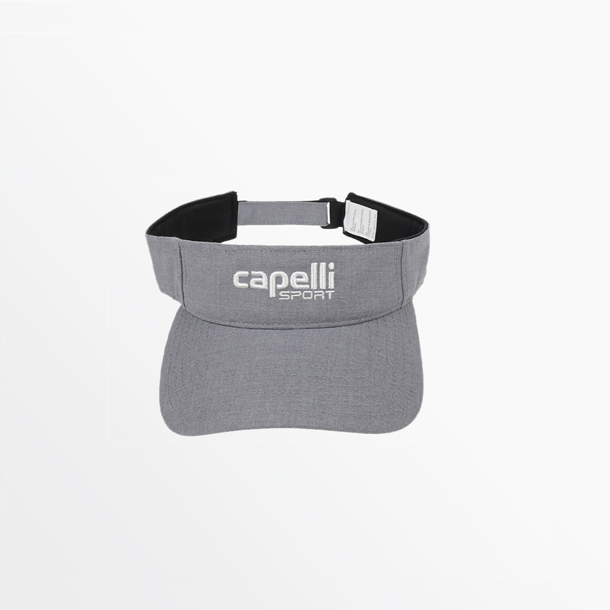 Adult Cotton Spandex Twill Visor Cap - Adjustable & Breathable for Outdoor Sports, Golf, Running, and Hiking