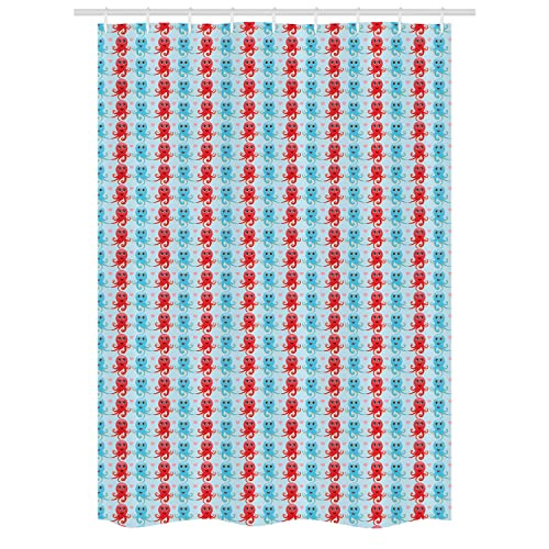 Dark Coral Pale Blue