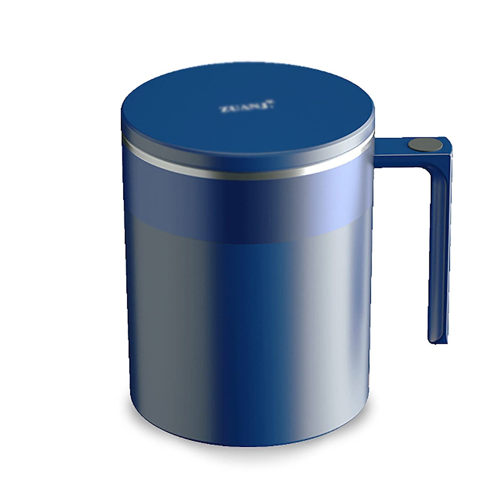 Self Stirring Coffee Mug - Electric Automatic Mixing Cup with Portable Design - Perfect for Office, Travel & Home Use (Blue)