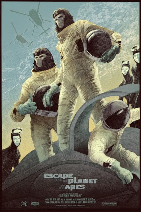 Escape from the Planet of the Apes DVD - Classic Sci-Fi Movie for Home Theater & Movie Night Collections