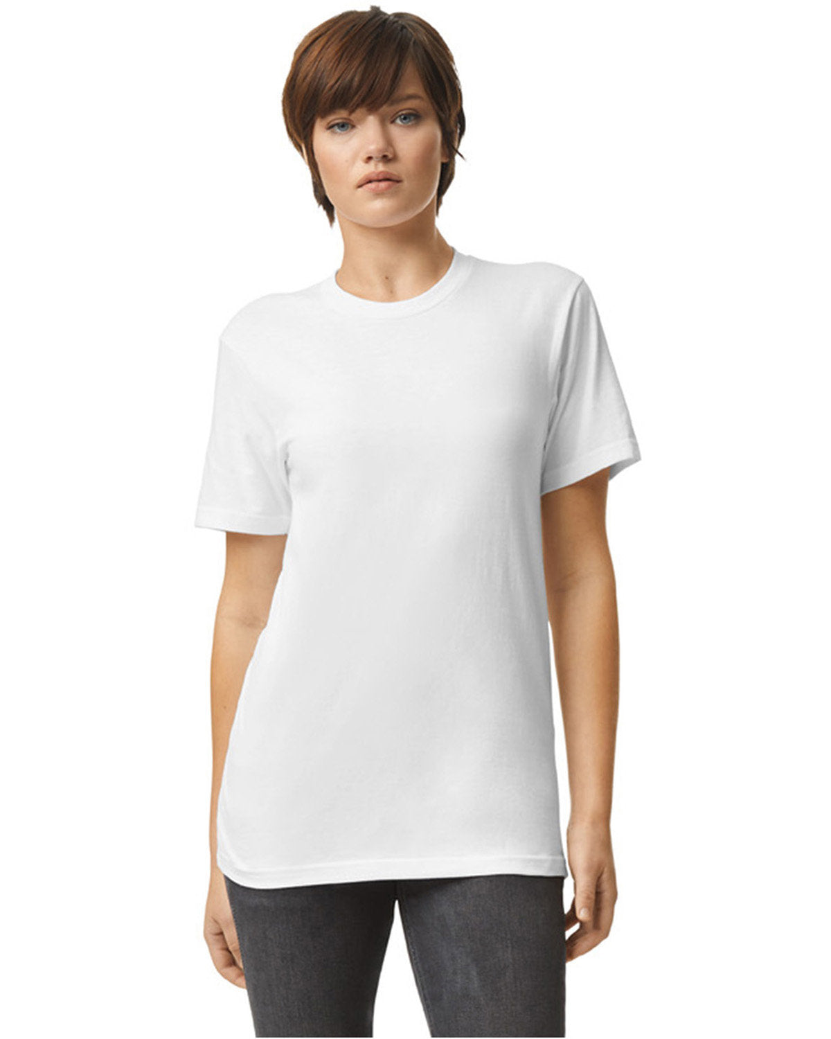 American Apparel 2001CVC Unisex T-Shirt - Soft Cotton Blend Tee for Men & Women | Perfect for Casual Wear, Gym, and Everyday Outfits