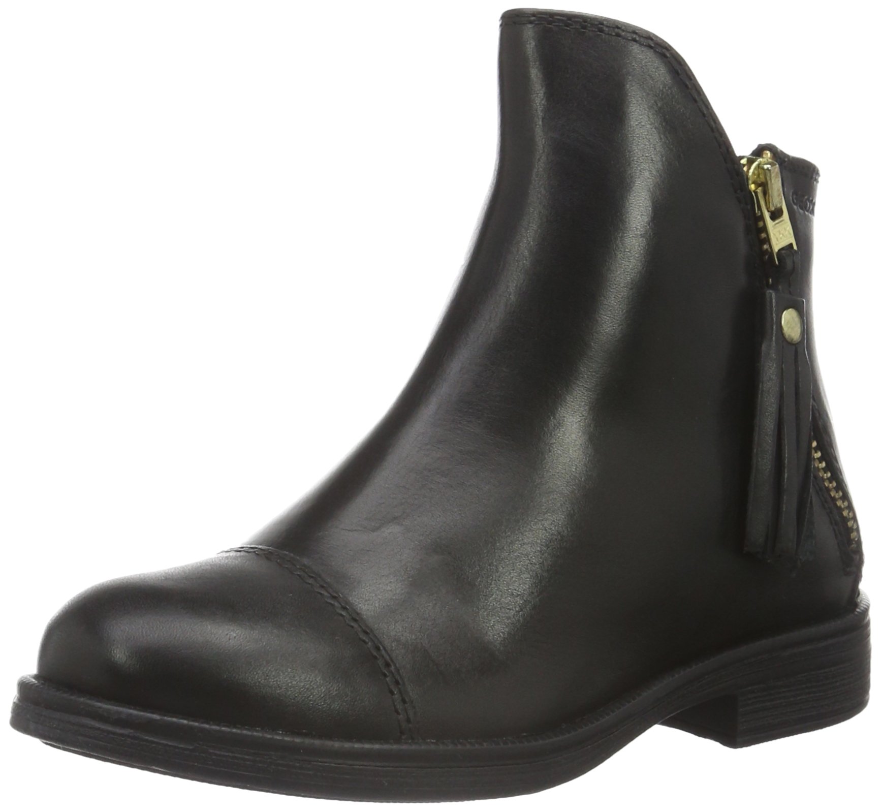 Geox Girl's Junior Agata Zip Boots - Waterproof Winter Boots for Kids, Comfortable & Stylish Snow Boots for Girls - Perfect for School, Outdoor Play & Cold Weather