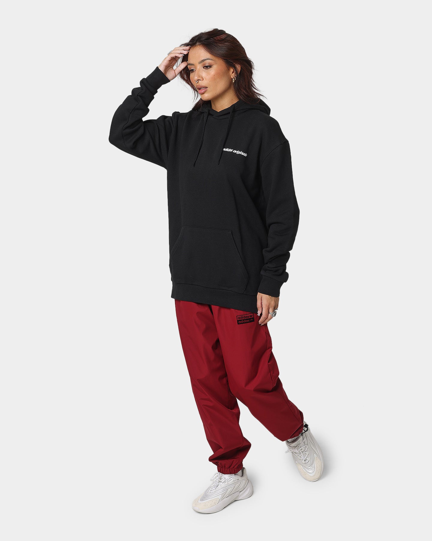 Adidas Yung Z Hoodie for Men - Black Pullover Sweatshirt | Casual Streetwear & Gym Wear