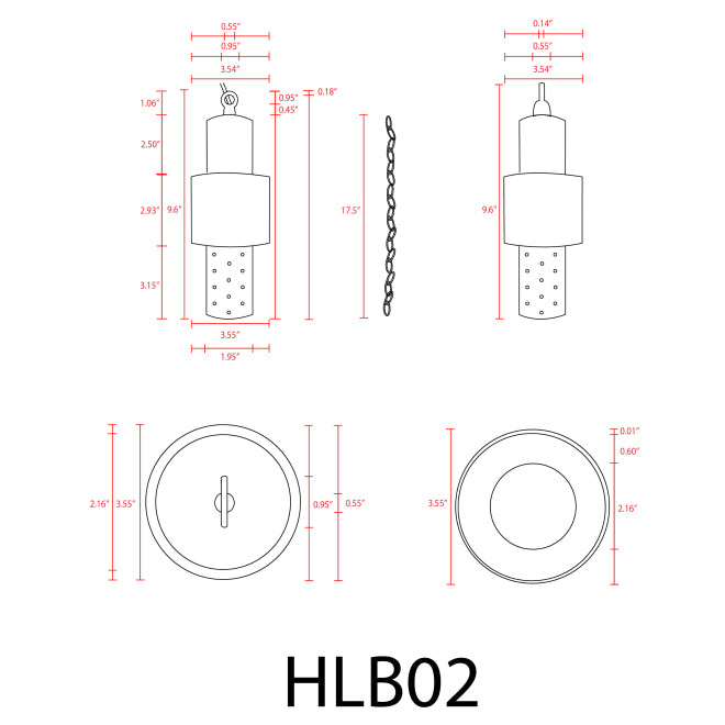 HLB02 12V LED Low Voltage Brass Cylinder Pendant Light - 4x/8x/12x Package Options - 5W 3000K Warm White Bulb - Perfect for Kitchen Island, Dining Room, and Bar Lighting
