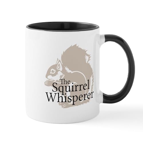 White/Black Inside - The Squirrel Whisperer Mugs
