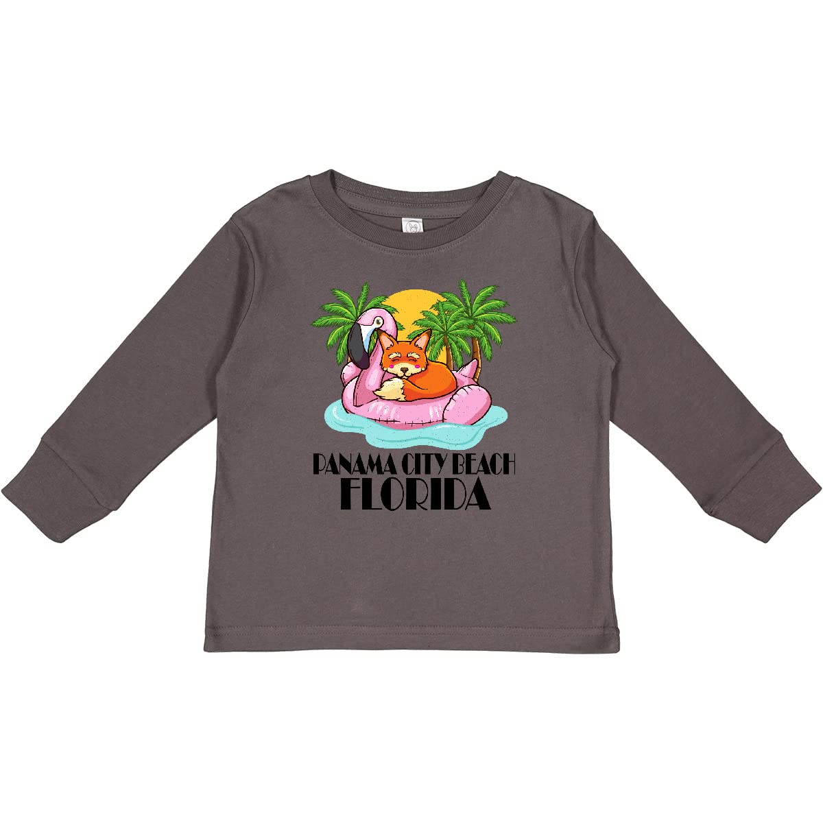 Inktastic Panama City Beach Vacation Toddler Long Sleeve T-Shirt - Cute Florida Travel Souvenir for Kids, Soft Cotton Tee for Boys & Girls - Perfect for Family Trips, Beach Outings & Vacation Photos