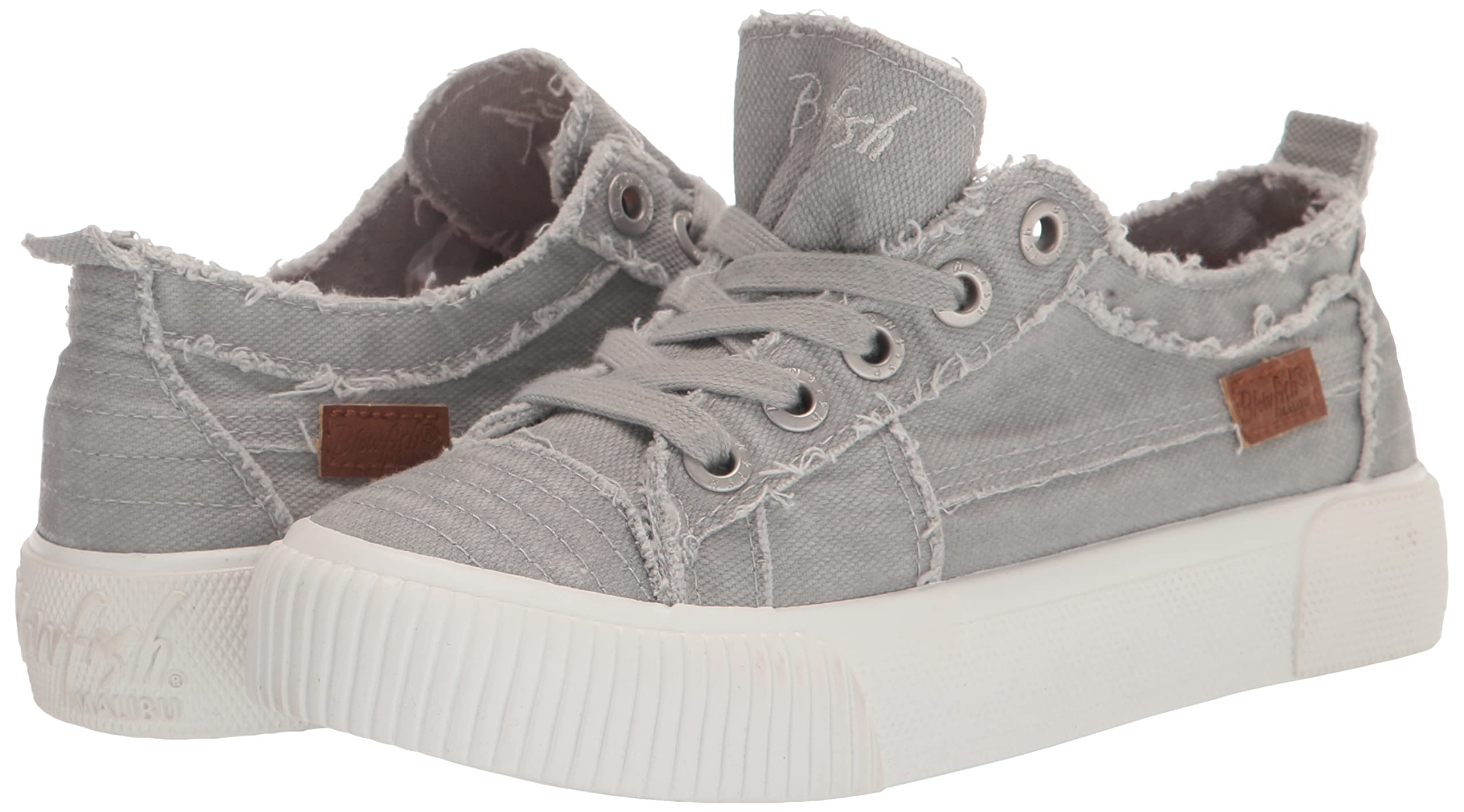 Blowfish Malibu Women's Clay Canvas Sneakers - Comfortable Casual Shoes for Walking, Travel & Everyday Wear