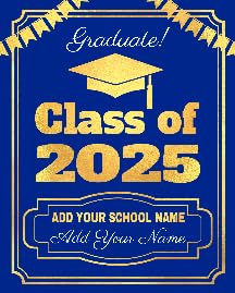 Class of 2025 Custom Blanket-05