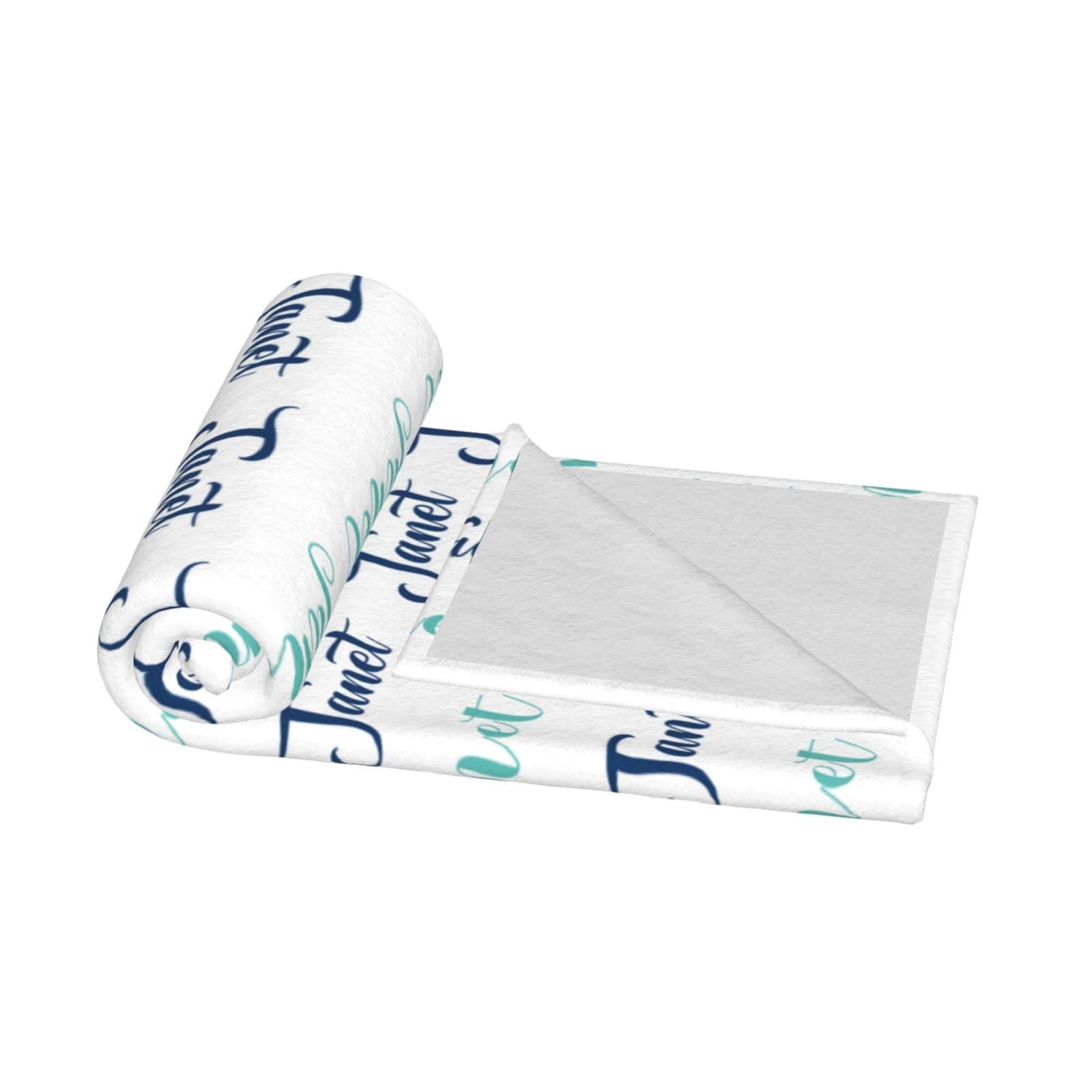 Custom Personalized Baby Blankets with Name - Soft Monogrammed Swaddling Blankets for Newborn Boys & Girls - Unique Baby Shower Gift for Infants - Perfect for Nursery, Photo Shoots & Special Occasions