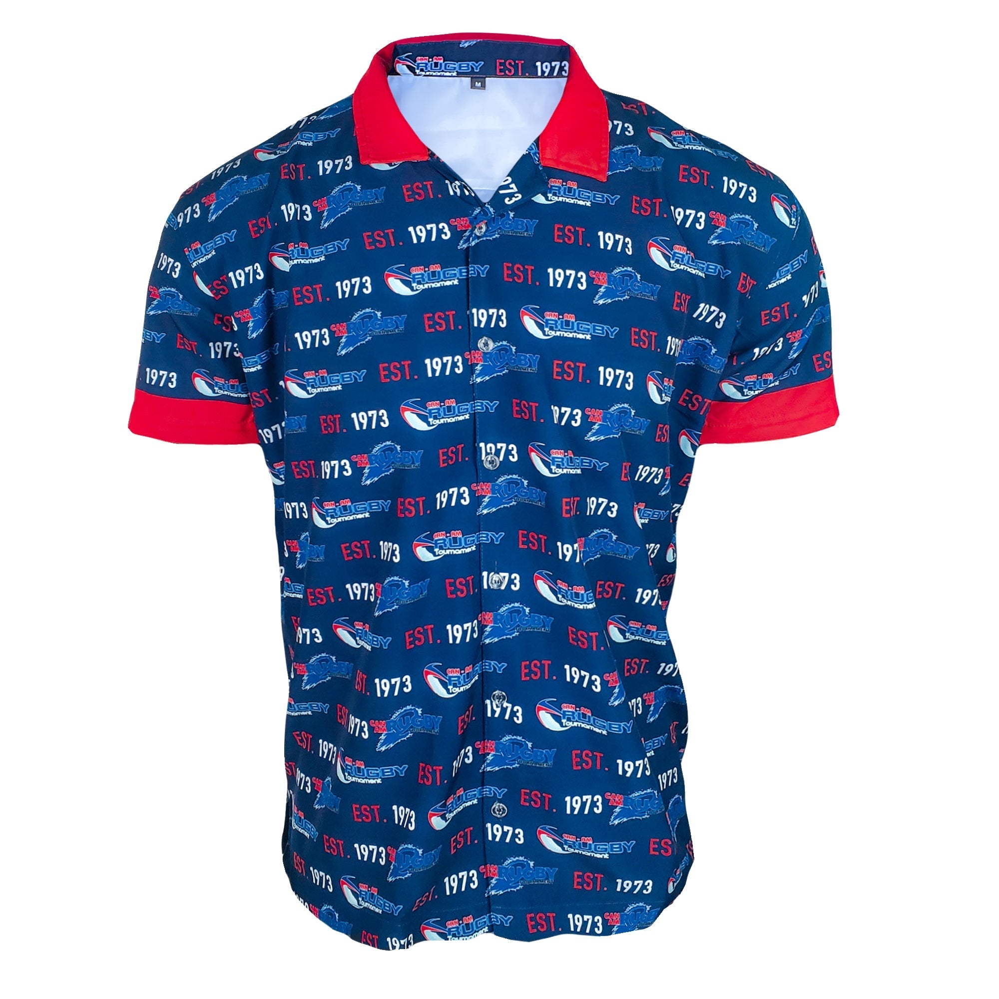 CAN AM Camp Shirt - Lightweight Outdoor Button-Up Shirt for Men, Quick-Dry & Breathable Hiking Shirt - Perfect for Camping, Hiking, and Summer Adventures