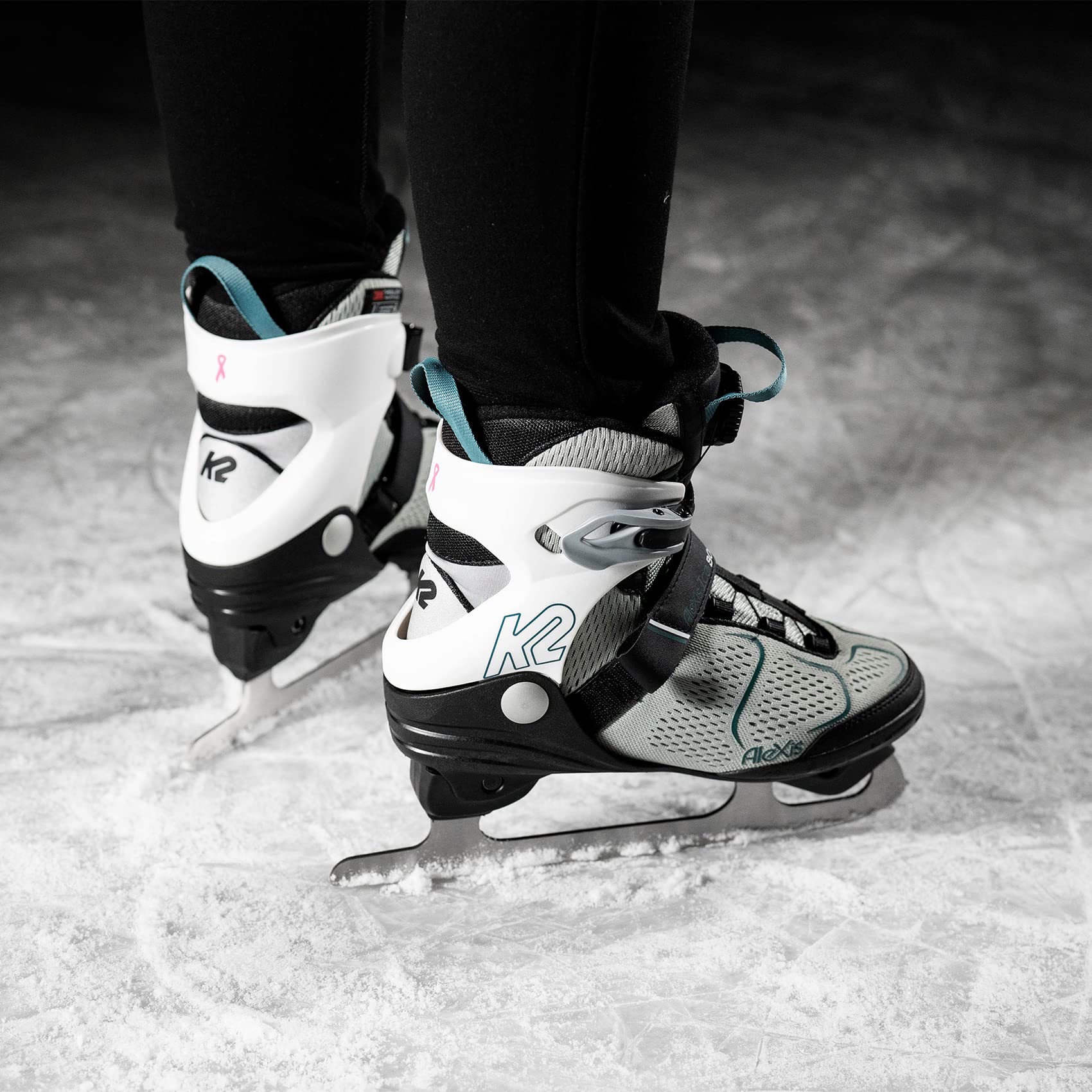 K2 Alexis Ice Boa Women's Figure Skates - Premium Blades for Performance & Comfort | Perfect for Ice Rinks, Competitive Skating & Recreational Use
