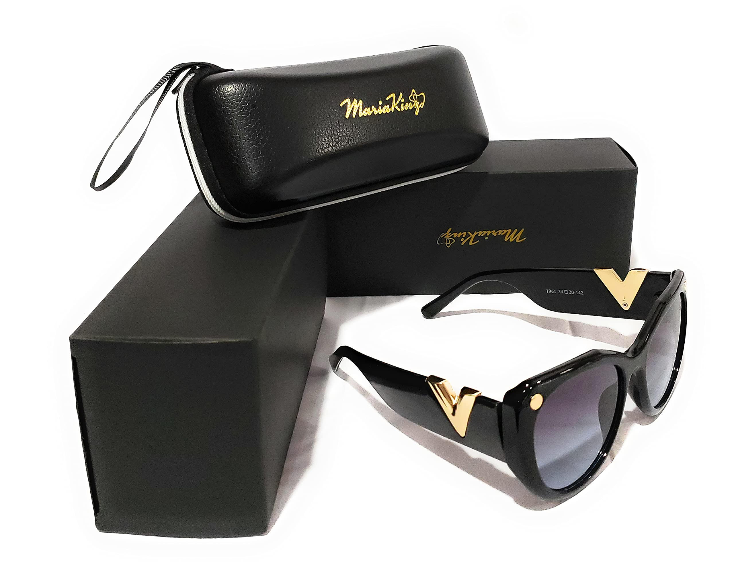 Versa Cateye Oversized Sunglasses for Women - UV Protection Fashion Sunglasses - Perfect for Beach, Driving & Outdoor Activities