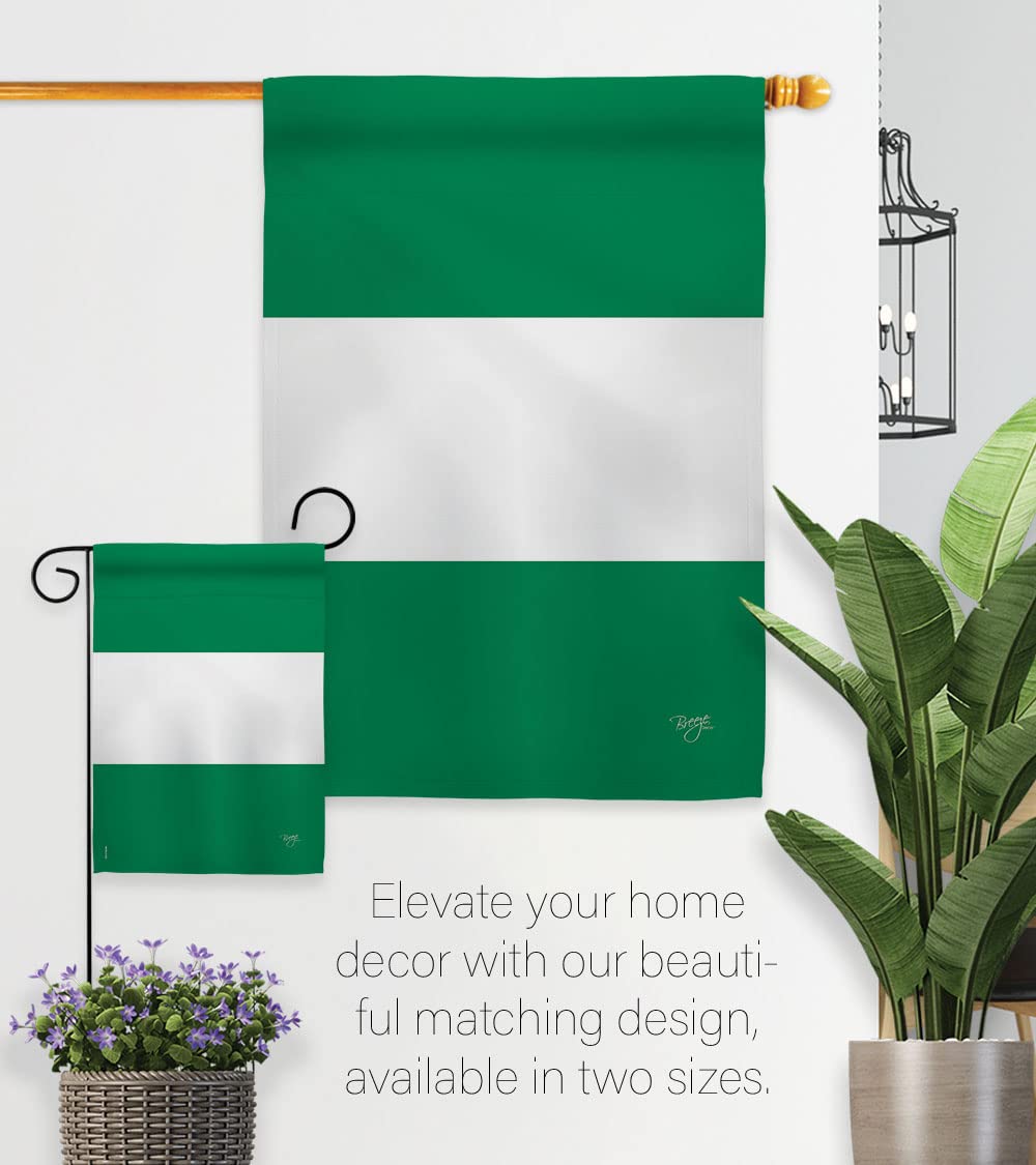 Nigeria Nationality Flag Set 28x40