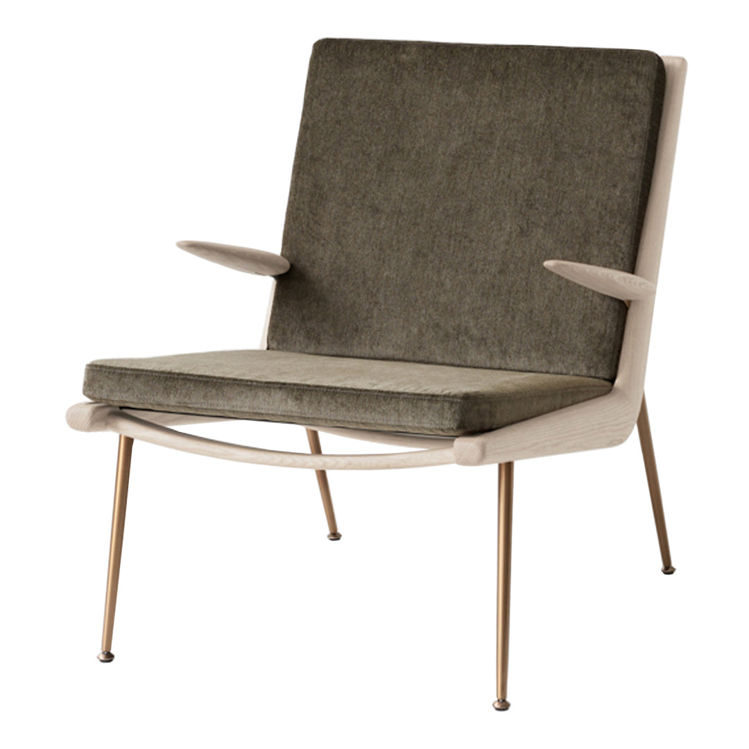 Boomerang HM2 Lounge Chair with Arms - Modern Comfort for Living Room, Office & Patio - Ergonomic Design for Relaxation & Style