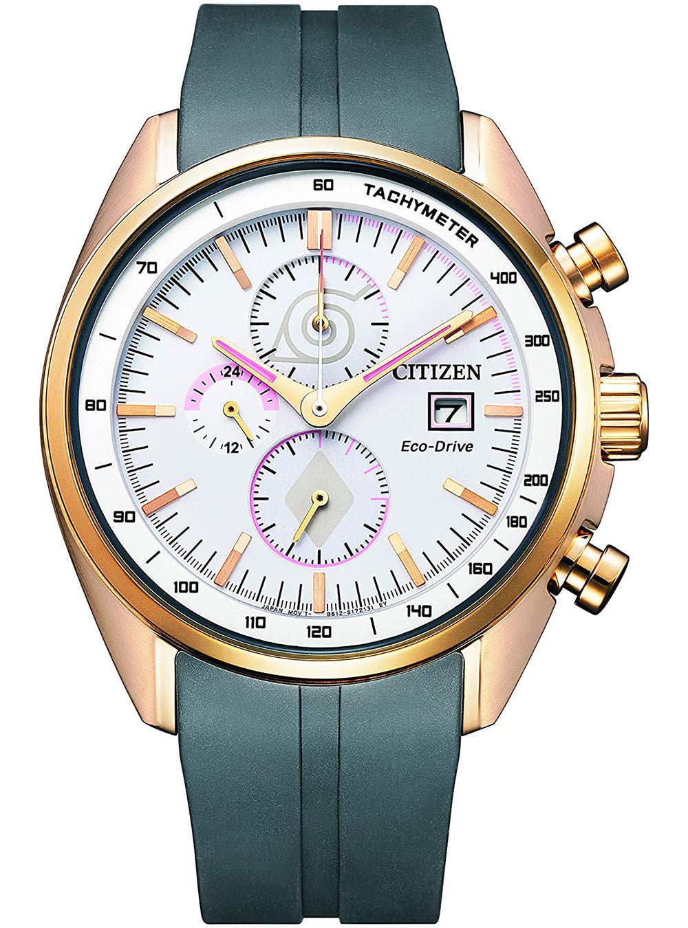 **CITIZEN Eco-Drive Limited Edition Watch - NARUTO Collaboration Sakura Haruno Model CA0593-17A | JDM Anime Collector's Item for Fans & Fashion Enthusiasts**    *(Use Case: Perfect for anime collectors, Naruto fans, and stylish everyday wear with Japanese craftsmanship.)*