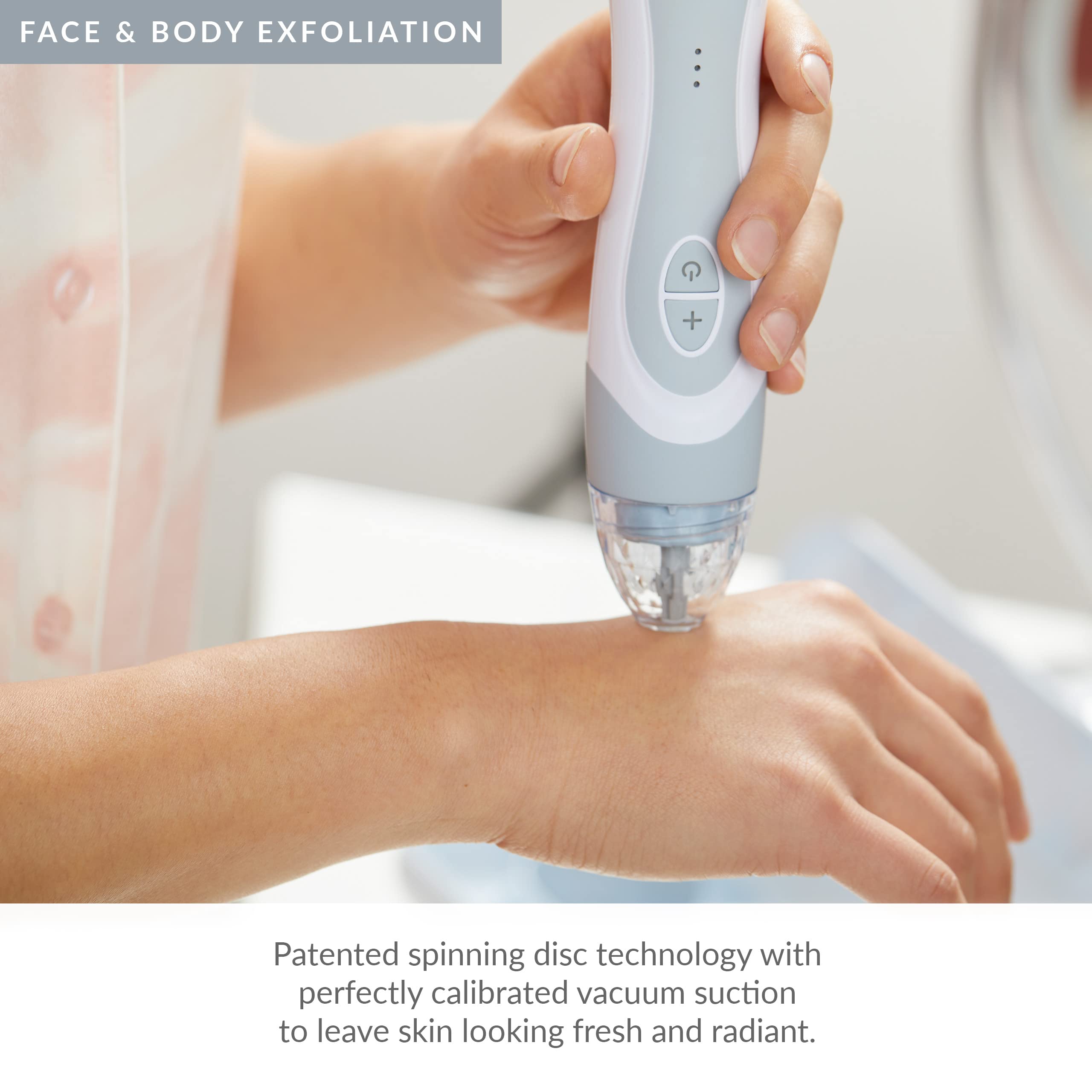 PMD Personal Microderm Elite Pro - At-Home Microdermabrasion Machine Kit for Face & Body - Exfoliating Crystals & Vacuum Suction for Glowing Skin - 3 Speed Settings - Perfect for Anti-Aging & Acne Treatment - Spa Quality Skincare Device for Daily Use
