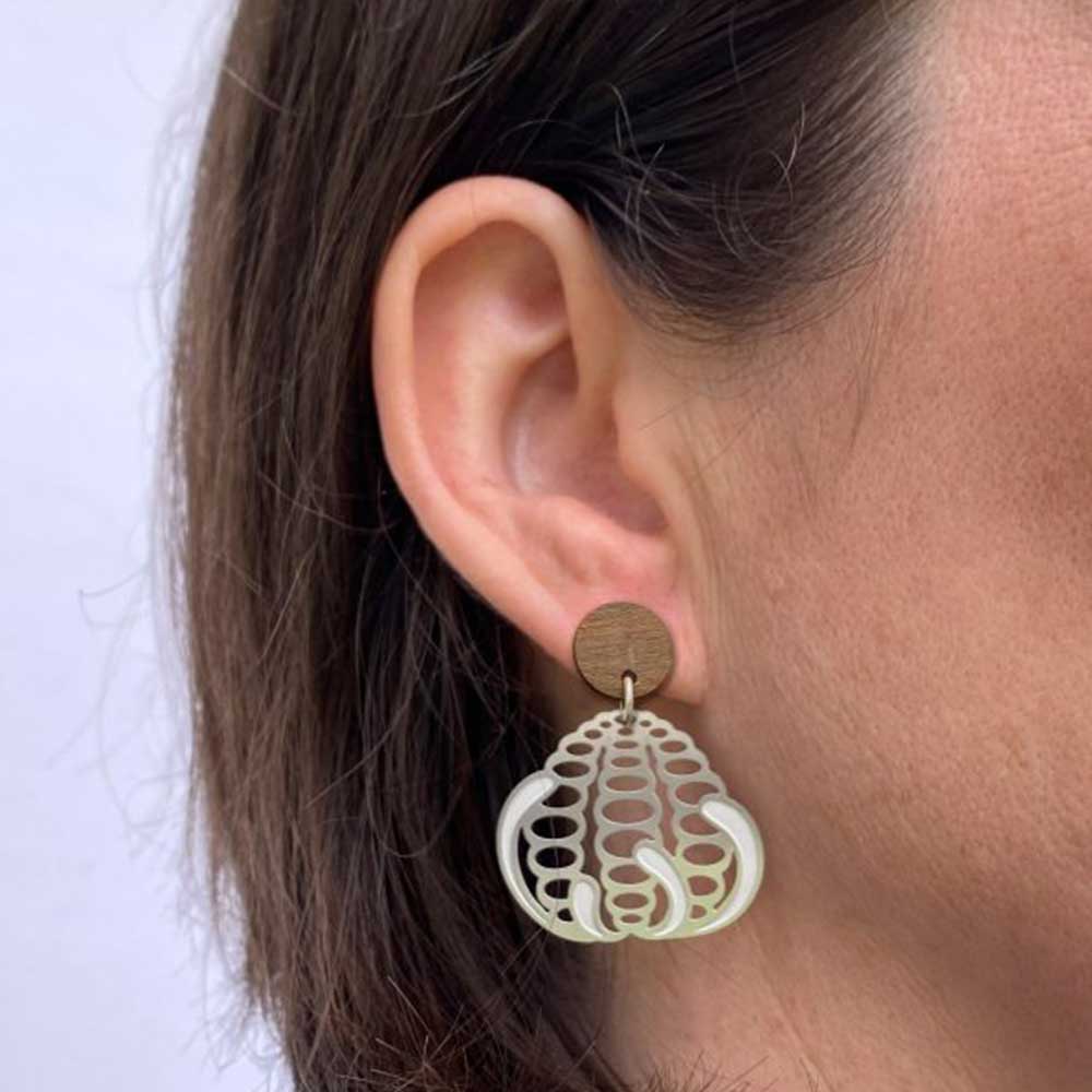 Go Do Good Stud Earrings - Banksia Flower Design | Hypoallergenic Stainless Steel Earrings for Women | Perfect for Everyday Wear, Gifts & Special Occasions