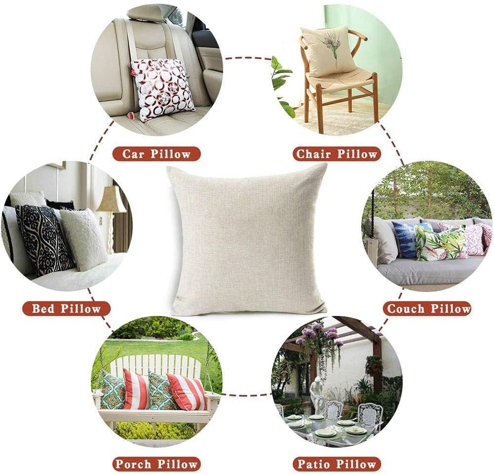 Set of 4 Friends TV Show Plaid Throw Pillow Covers - Farmhouse Decor for Couch, Sofa & Living Room | Officially Licensed Merchandise | Perfect for TV Fans & Home Decor