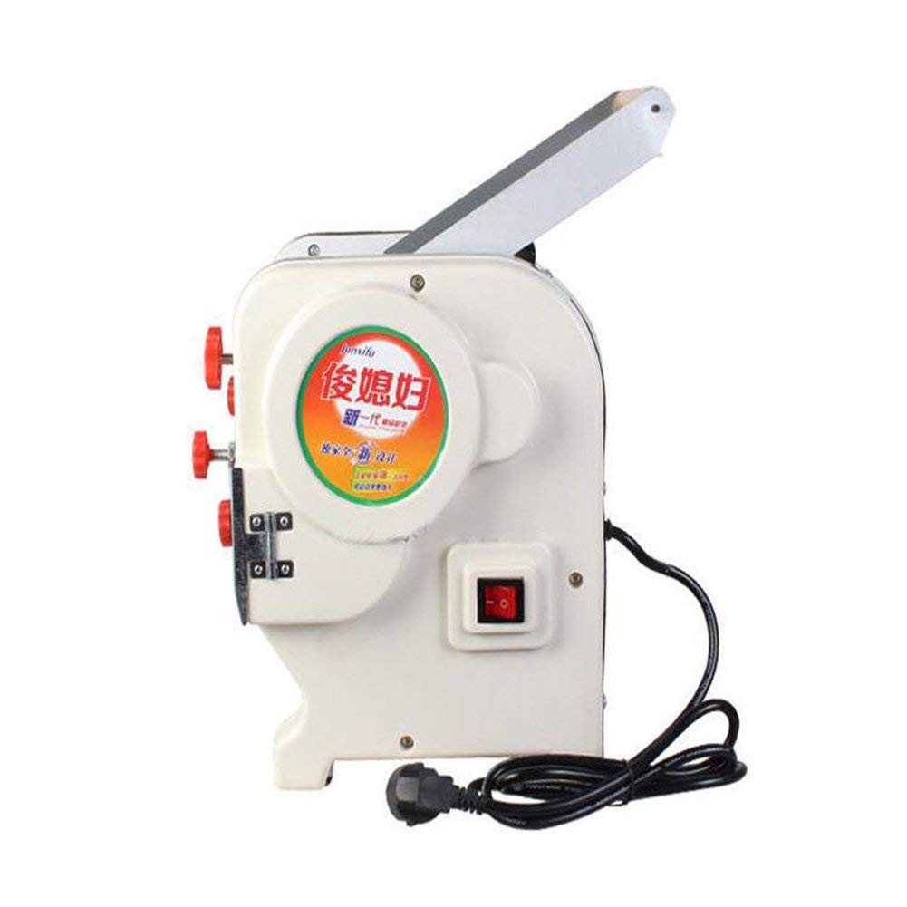 TOPCHANCES 550W Commercial Stainless Steel Pasta Maker Machine - Automatic Noodle Press, Dough Sheeter & Cutter for Fresh Pasta, Dumplings, Lasagna - 304 Stainless Steel, 220V - Perfect for Restaurants, Bakeries & Home Kitchens