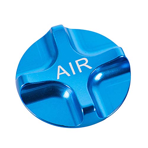 Premium Bike Air Schrader Valve Caps - American Standard Valve Stem Caps for Road Bikes & Mountain Bikes - Durable Bicycle Suspension Fork Accessories in Gold - Perfect for Cycling Maintenance & Off-Road Adventures