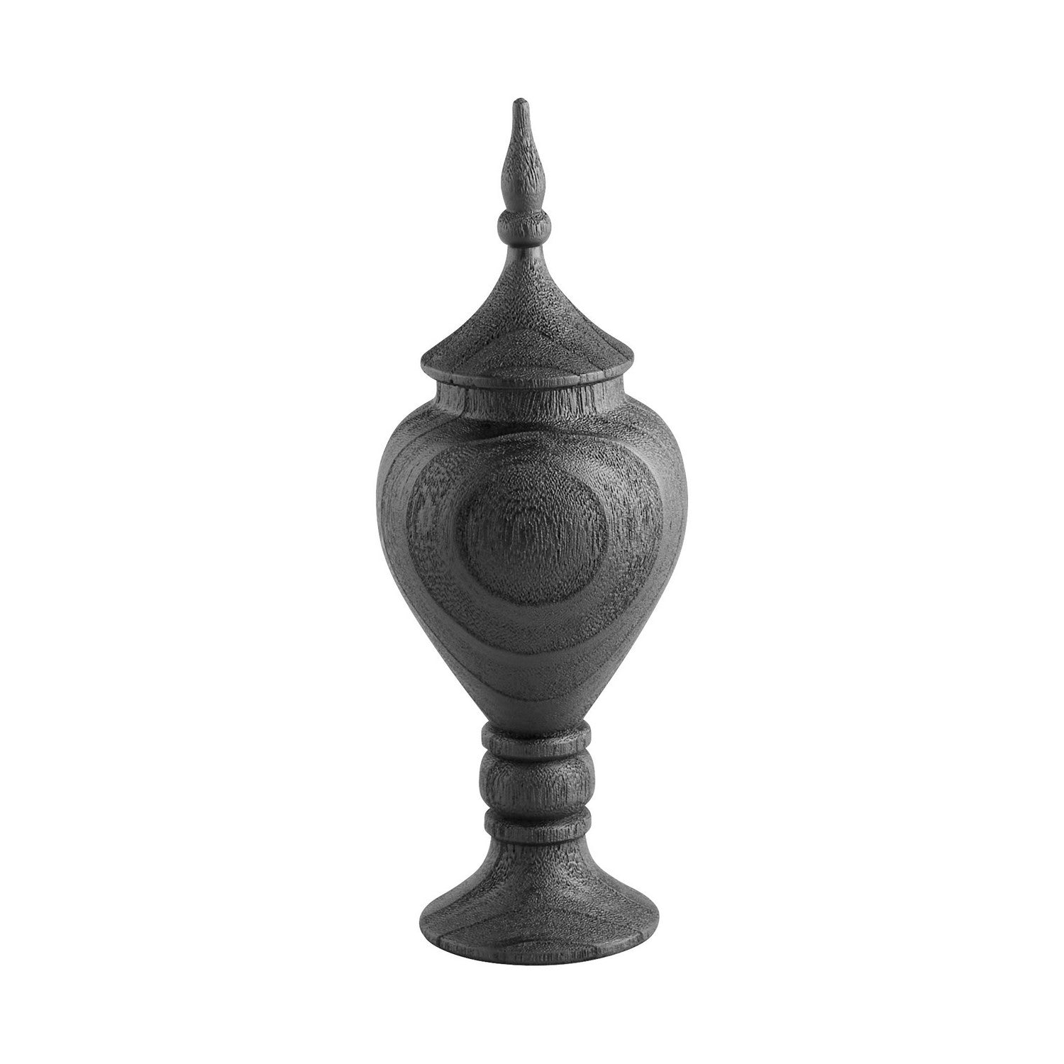 Cyan Design 11424 Heritage Container - Small Black Decorative Box for Jewelry, Keepsakes & Home Decor Storage