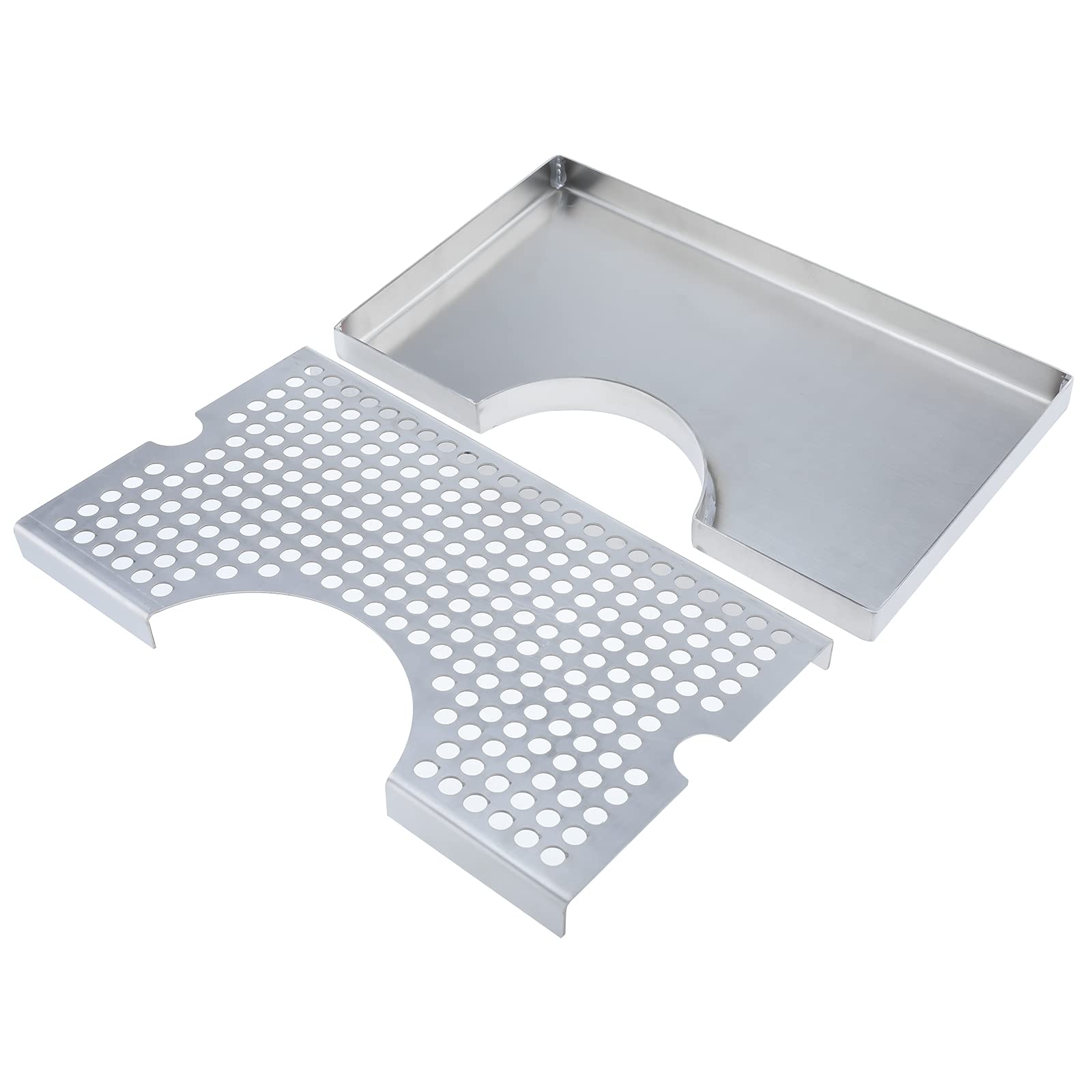 Stainless Steel Beer Drip Tray for Kegerator - 12