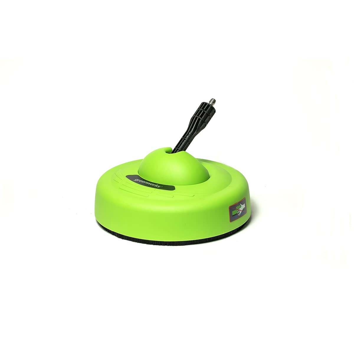 Greenworks 11 Inch Universal Pressure Washer Surface Cleaner Attachment - Perfect for Driveway, Deck, Patio & Sidewalk Cleaning