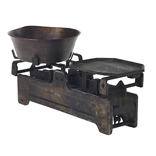ASHLUXE Leon Iron Scale Sculpture - Handcrafted Metal Art Decor for Home, Office & Garden | Unique Statue for Interior Design & Outdoor Landscaping