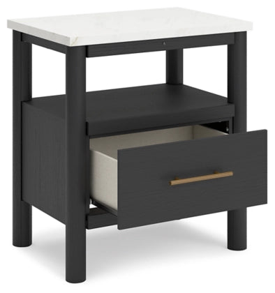 Cadmori King Size Upholstered Panel Bed Frame with 2 Nightstands - Modern Bedroom Set for Luxurious Master Suite Decor
