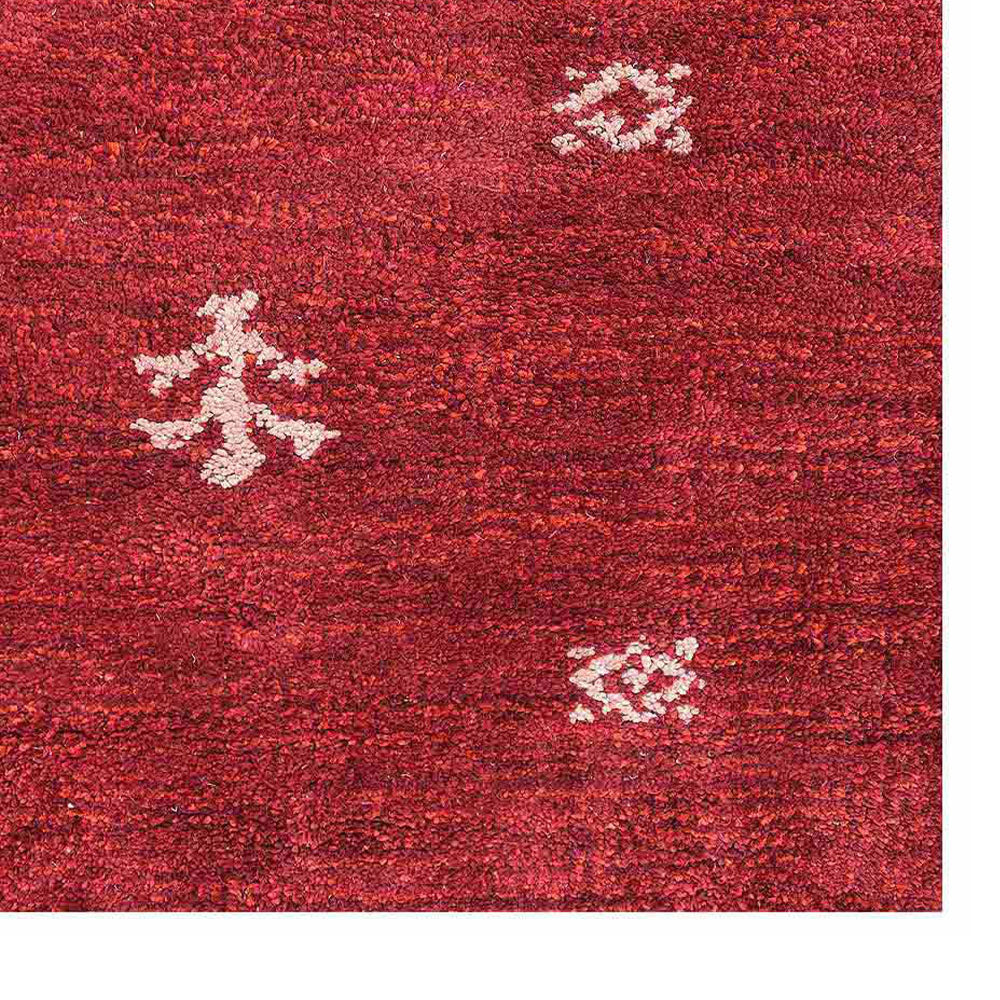 Handmade Ebony Hand-Knotted Wool Rug - Luxurious & Durable for Living Room, Bedroom, or Office Decor
