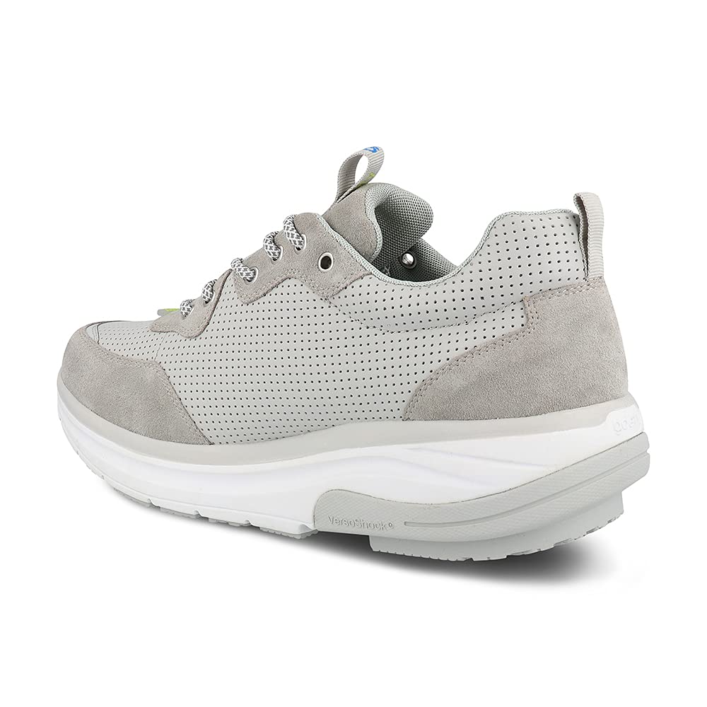 Gravity Defyer Men's GDEFY Shaxon Athletic Shoes - Shock-Absorbing Leather Sneakers for Pain Relief & Performance | Ideal for Running, Walking & Everyday Comfort