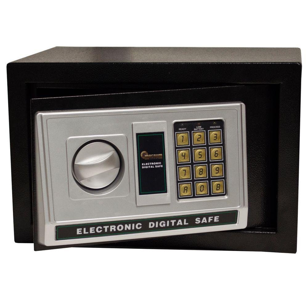 Electronic Digital Lock Gun Safe - Secure Handgun Storage with Keypad Entry | Ideal for Home, Office & Vehicle Safety