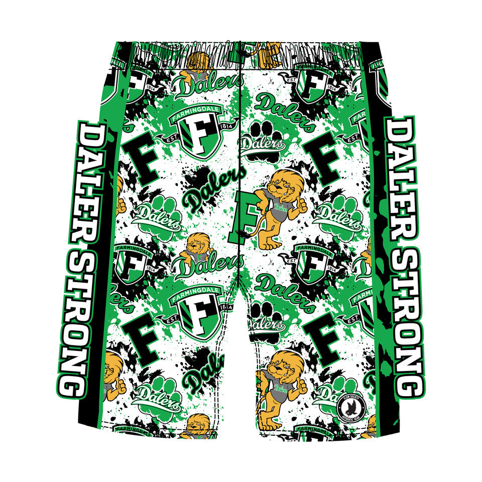 Farmingdale Dalers Boys & Men's Athletic Shorts - Comfortable & Durable for Sports, Gym, and Casual Wear