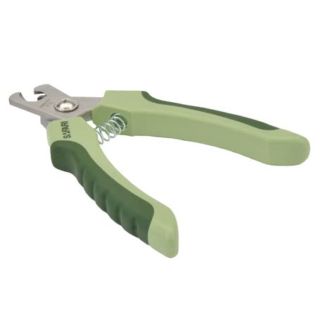 Coastal Pet Safari Professional Dog Nail Trimmer for Small Dogs - Safety Stop & Non-Slip Grip - Standard Size 5