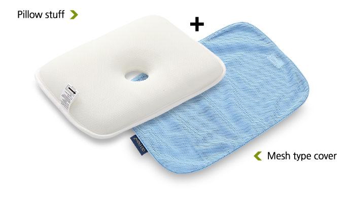 Gio Baby Pillow - Soft & Safe Infant Head Support for Newborns & Toddlers | Perfect for Crib, Stroller & Travel Use