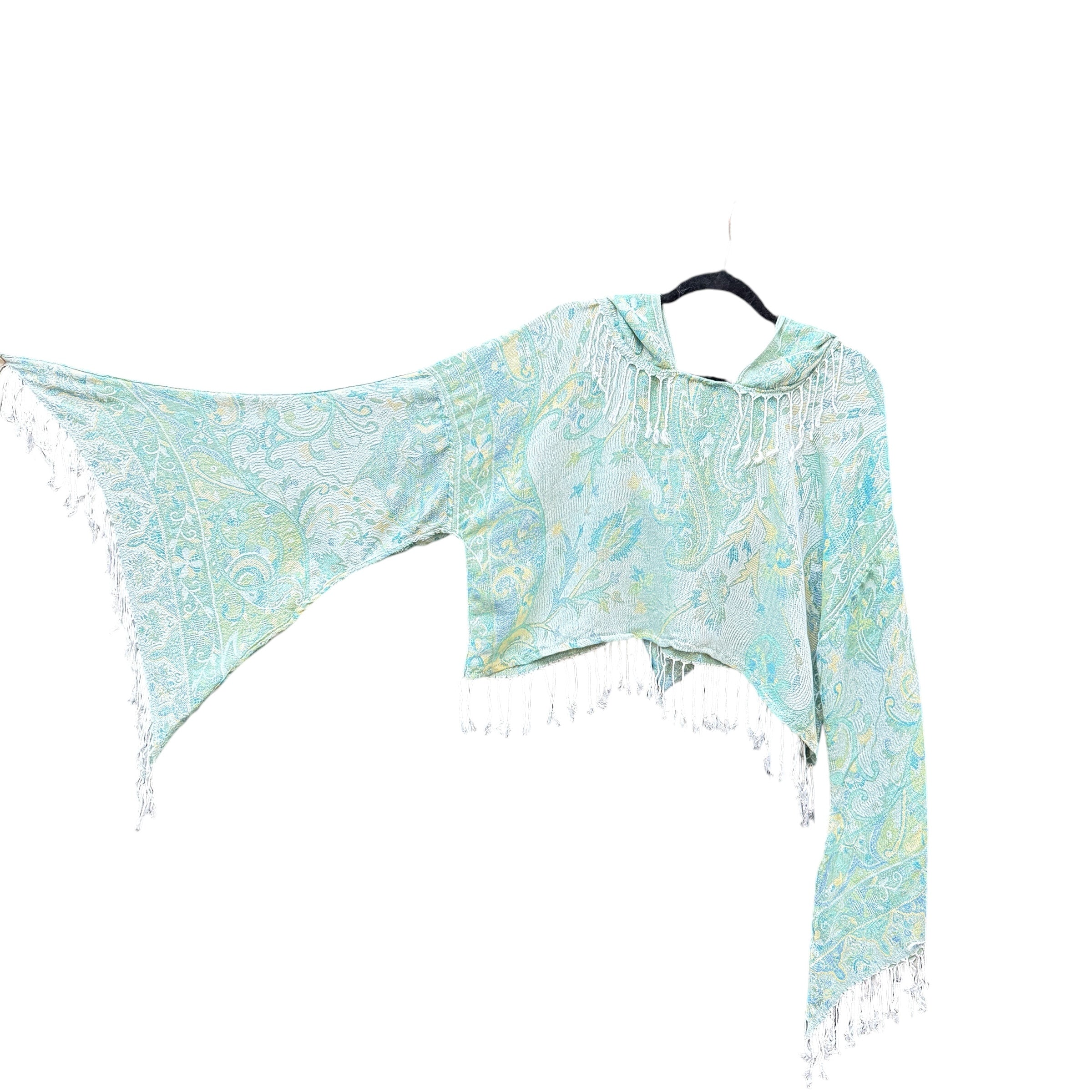 Butterfly Bell Pashmina Top - Elegant Ice Queen Style for Women | Perfect for Parties, Weddings & Evening Events