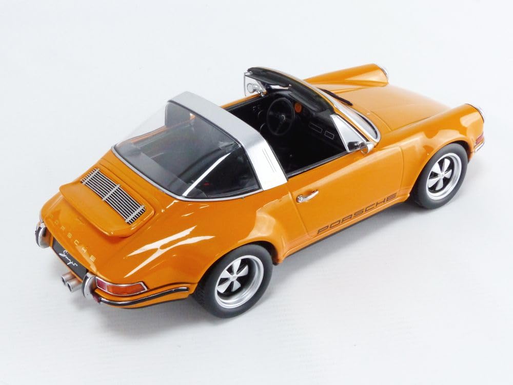 Kk Scale Models 1:18 Collectible Miniature Car - 180472OR Orange Diecast Model for Display & Collection - Perfect for Car Enthusiasts, Gift Giving, and Home Office Decor