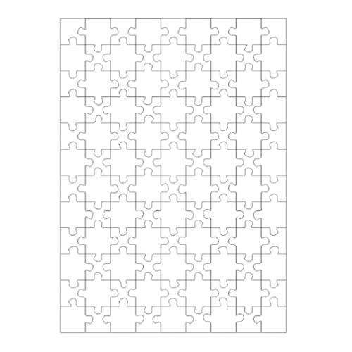 iplusmile 108Pcs Clear Jigsaw Puzzle - Hardest Impossible Challenge Puzzle Game for Adults & Kids - Brain Teaser Educational Toy for Family Game Night & Classroom Learning Activities