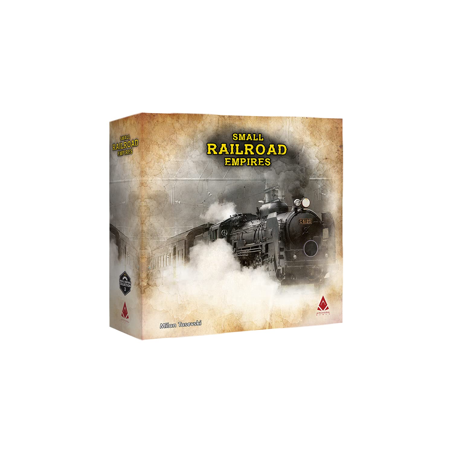 Archona Games Small Railroad Empires Board Game - Strategy Train Empire Building Game for Adults & Teens - Perfect for Family Game Nights & Strategy Game Enthusiasts