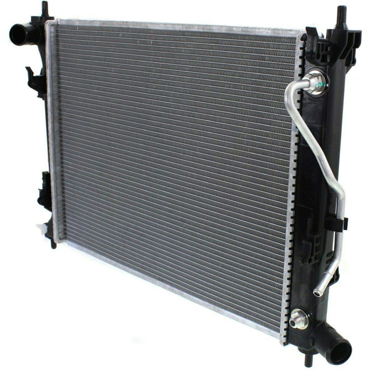 FITRITE AUTO PARTS New Radiator Compatible with 2012-2017 Kia Rio & Hyundai Accent Hatchback/Sedan - 253101R150 HY3010174 - Perfect for Engine Cooling & Overheating Prevention