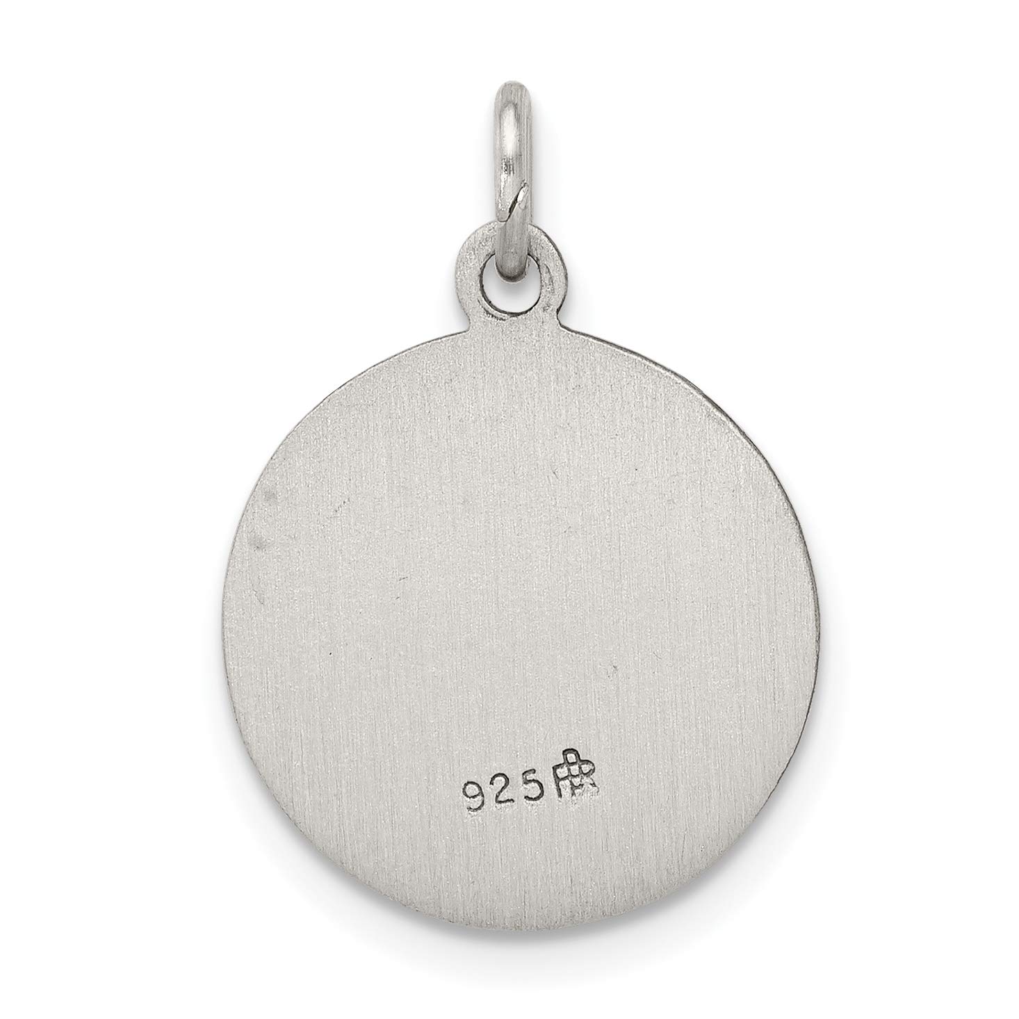 IceCarats 925 Sterling Silver Vintage Saint Andrew Medal Necklace - Religious Jewelry for Women, Baptism Gift, Catholic Necklace Pendant for Everyday Wear & Special Occasions