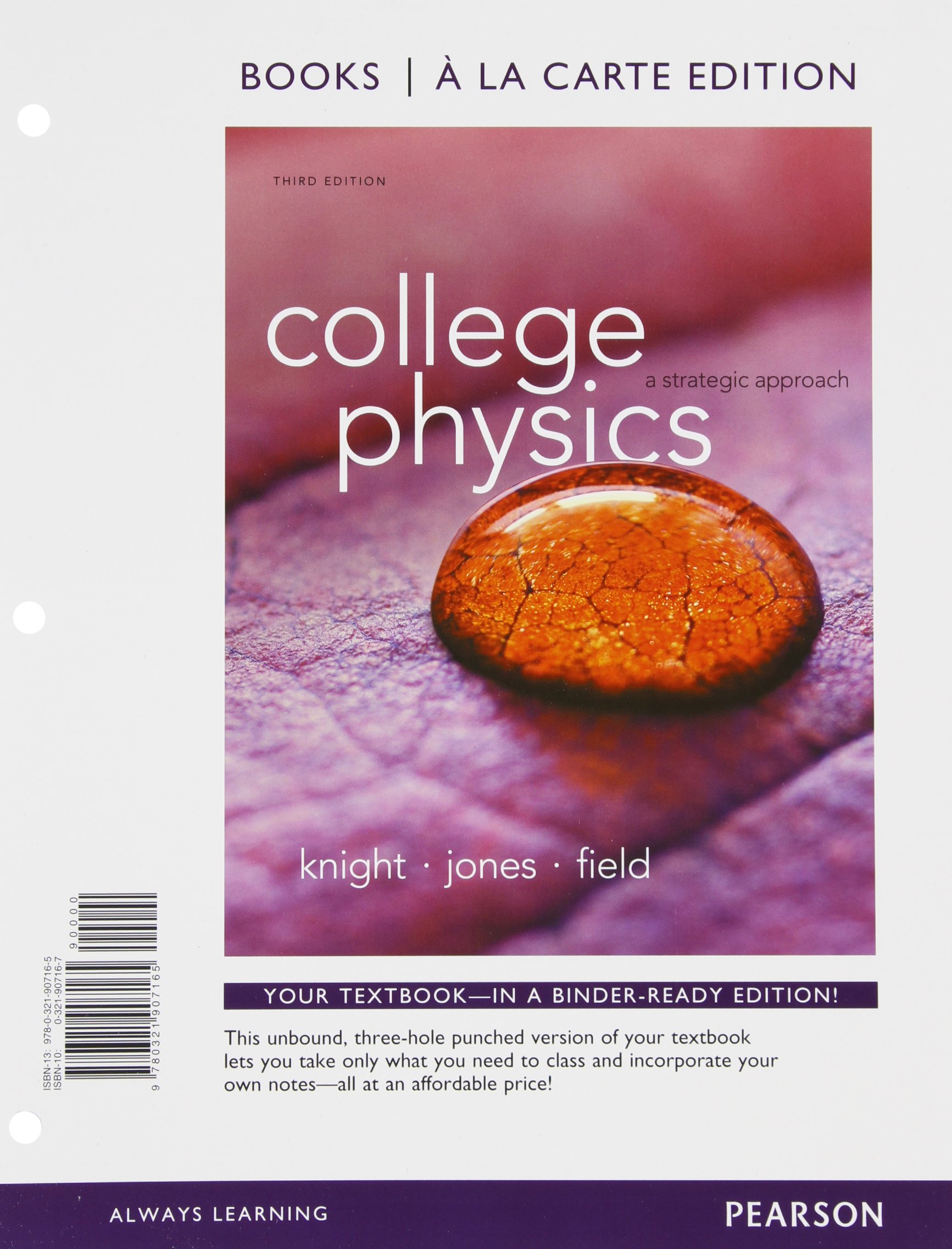 College Physics: A Strategic Approach 3rd Edition - Loose-Leaf Textbook for University STEM Courses | Perfect for Physics Students & Professors